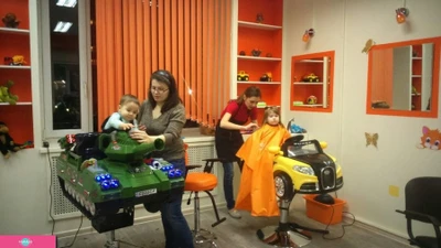 "Рыжик", детская парикмахерская на проспекте Энгельса, СПб 