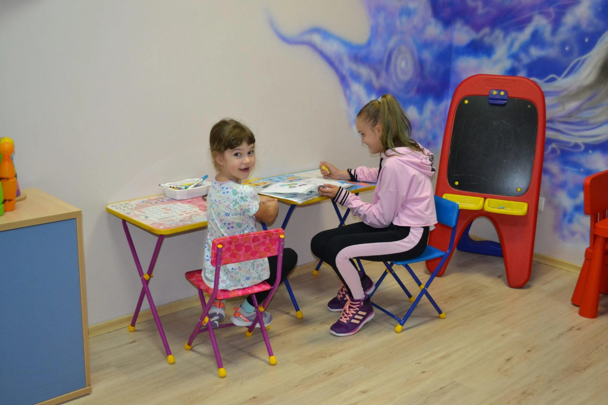 Детская комната в фитнес клубе «Свобода фитнеса»