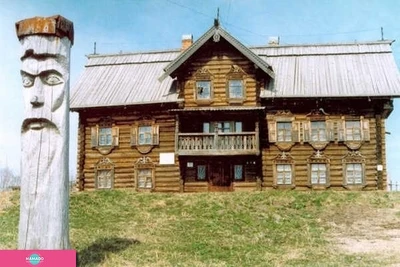 Шелтозерский вепсский этнографический музей им. Р.П. Лонина, Шелтозеро, Карелия 