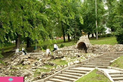 Струковский сад, парк, аттракционы, скейт-парк, Самара 