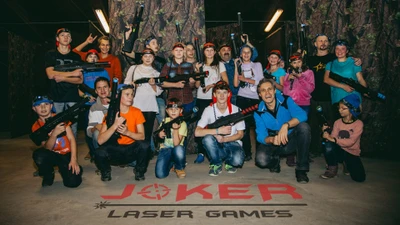 "JOKER Laser Games", атмосферный лазертаг на Васильевском острове