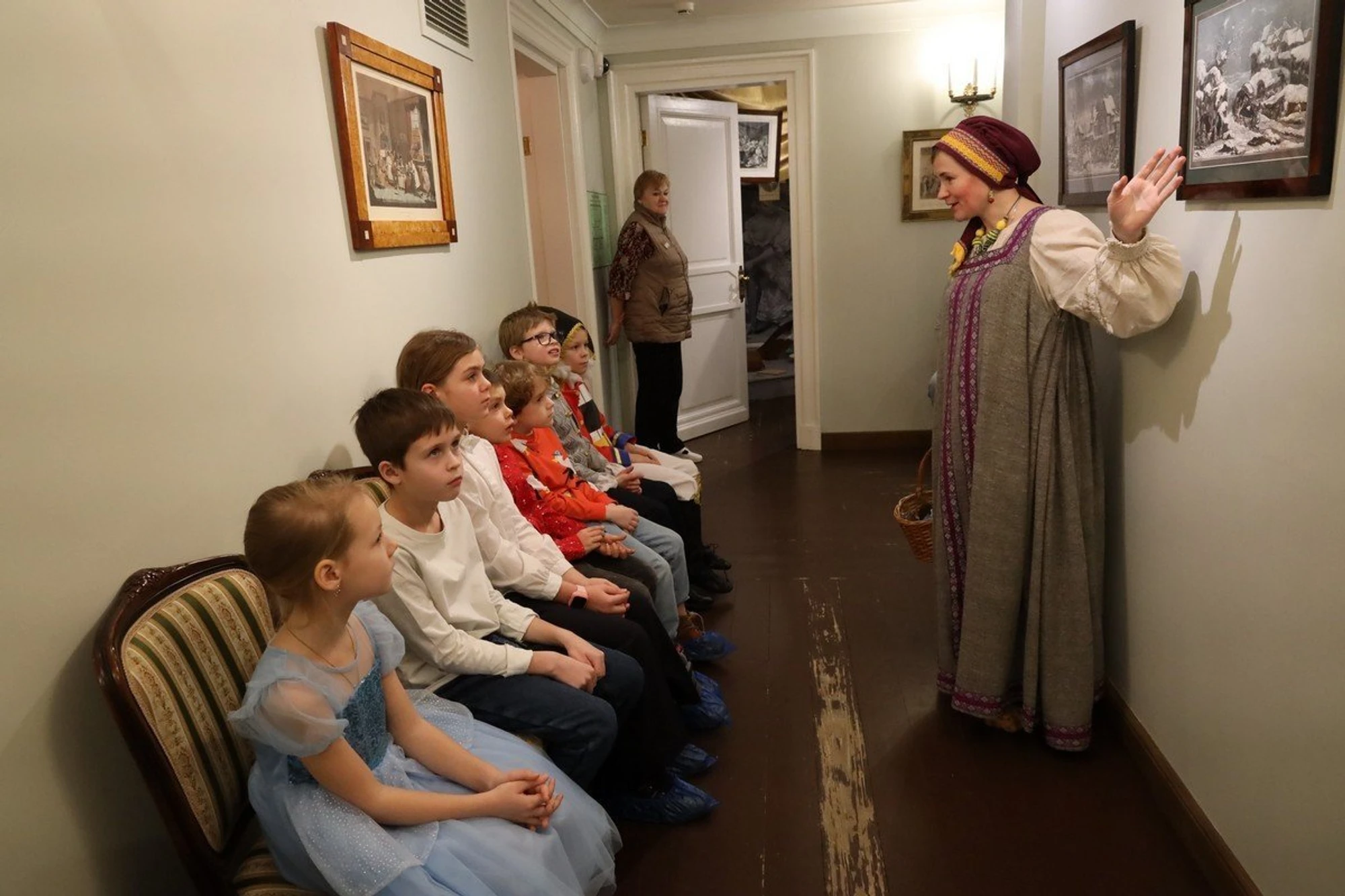 Новогодние хлопоты у Василия Львовича Пушкина