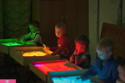 "Море", студия песочной анимации и арт-терапии для детей от 2 лет и взрослых на Светланской, Владивосток 