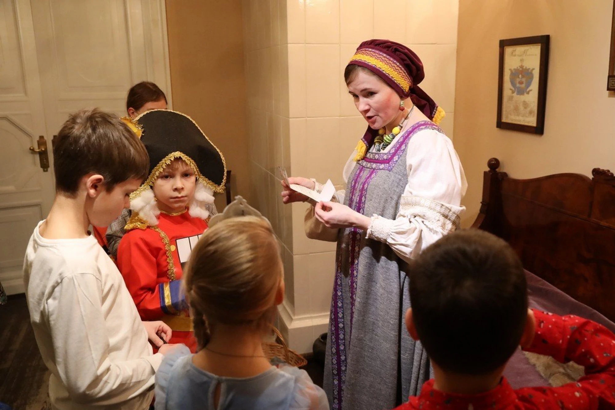 Новогодние хлопоты у Василия Львовича Пушкина