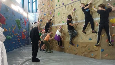 Праздник на скалодроме "HIGHWALL"