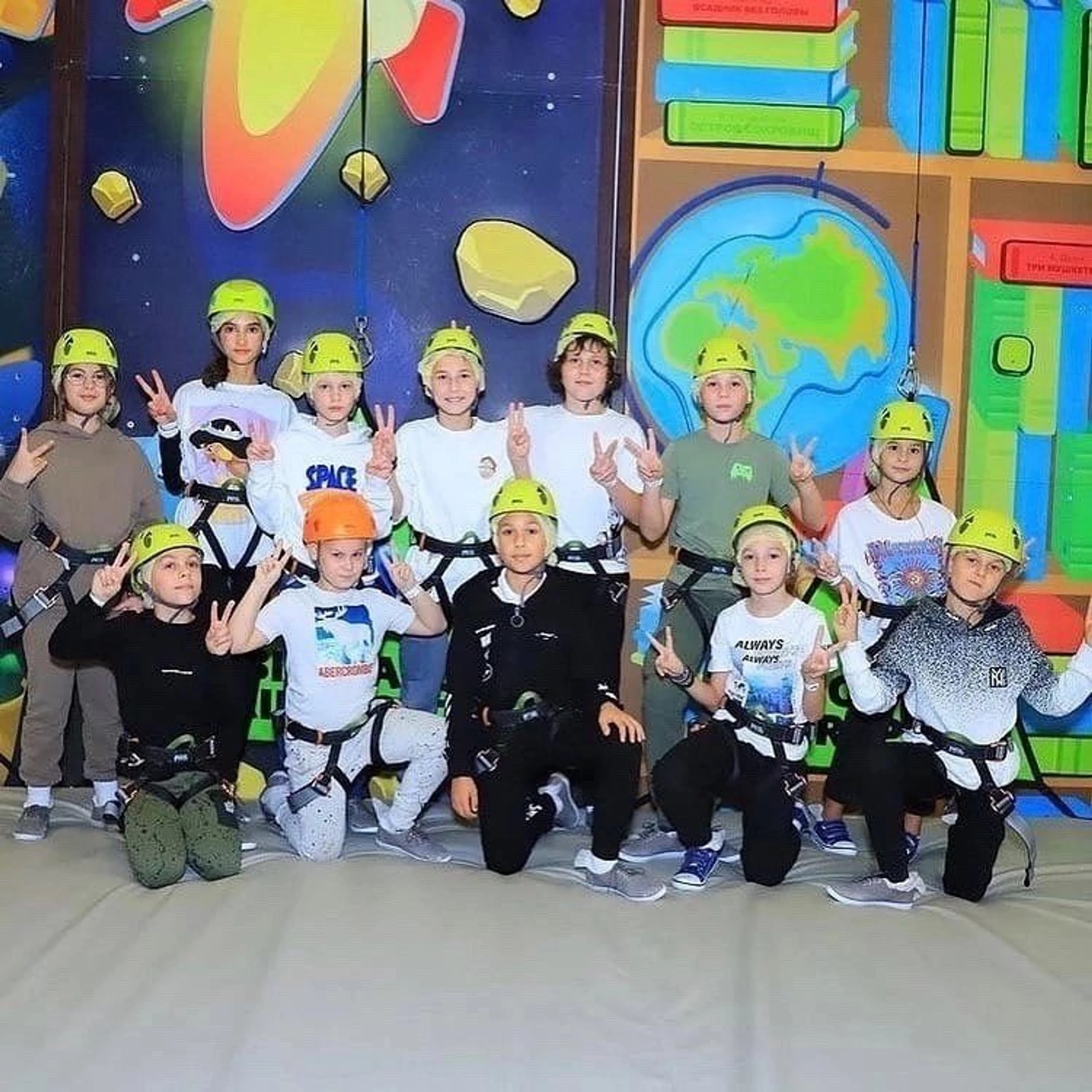 "Big Wall KIDS", скалолазные аттракционы для детей в "VEGAS Крокус Сити"