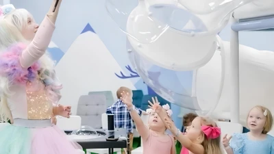 Детский день рождения в развлекательном центре "Scandy Park"