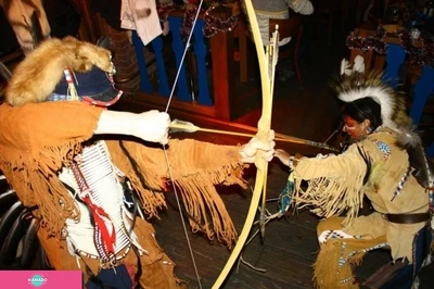 "Белый шиповник", ранчо, индейская деревня в Ленобласти 