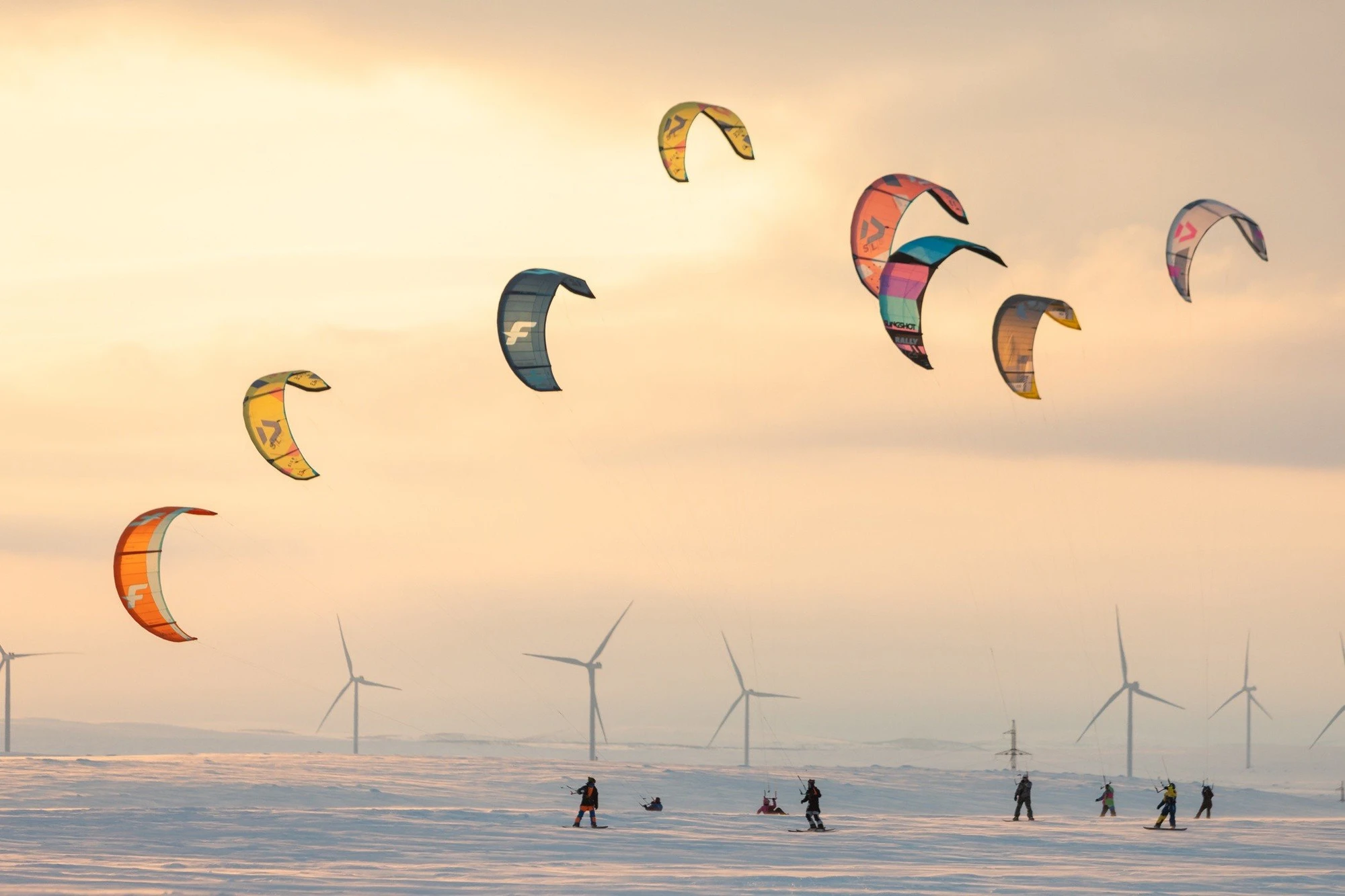 Обучение сноукайтингу в Москве в кайт-школе "KITECLASS"