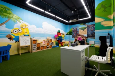 Детская комната в фитнес-клубе