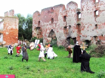 "Бранденбург", старинный замок, исторические реконструкции в Калининградской области 