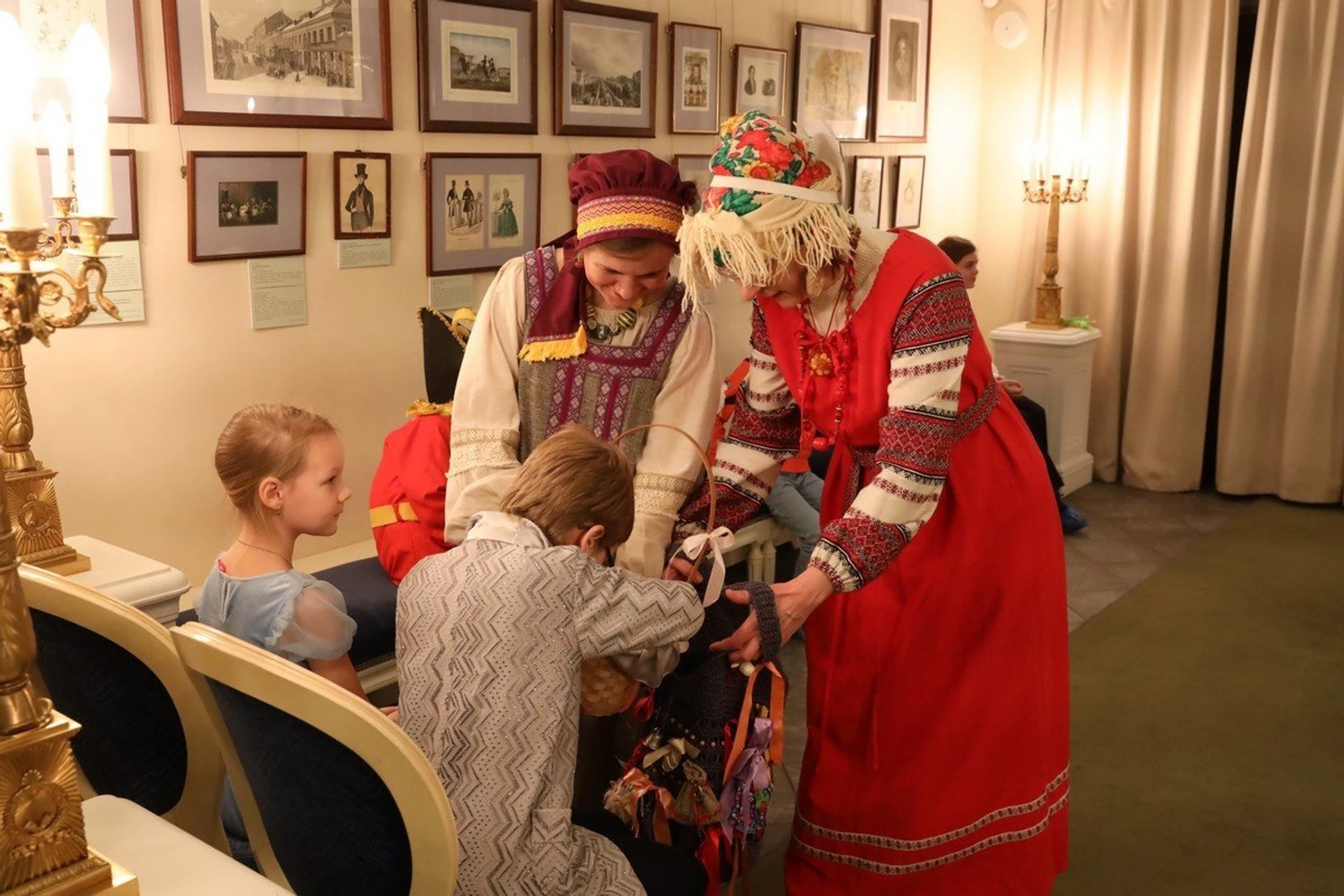 Новогодние хлопоты у Василия Львовича Пушкина