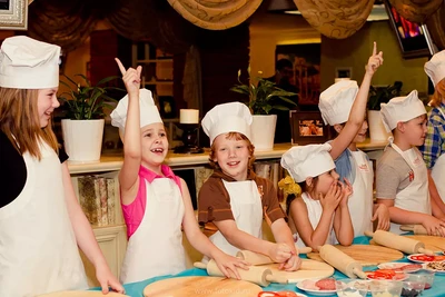 "Школа пиццайоло", регулярные детские мастер-классы в ресторане "Da Pino"