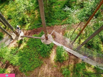 Norway Park Карелия, веревочный парк в Петрозаводске, Карелия