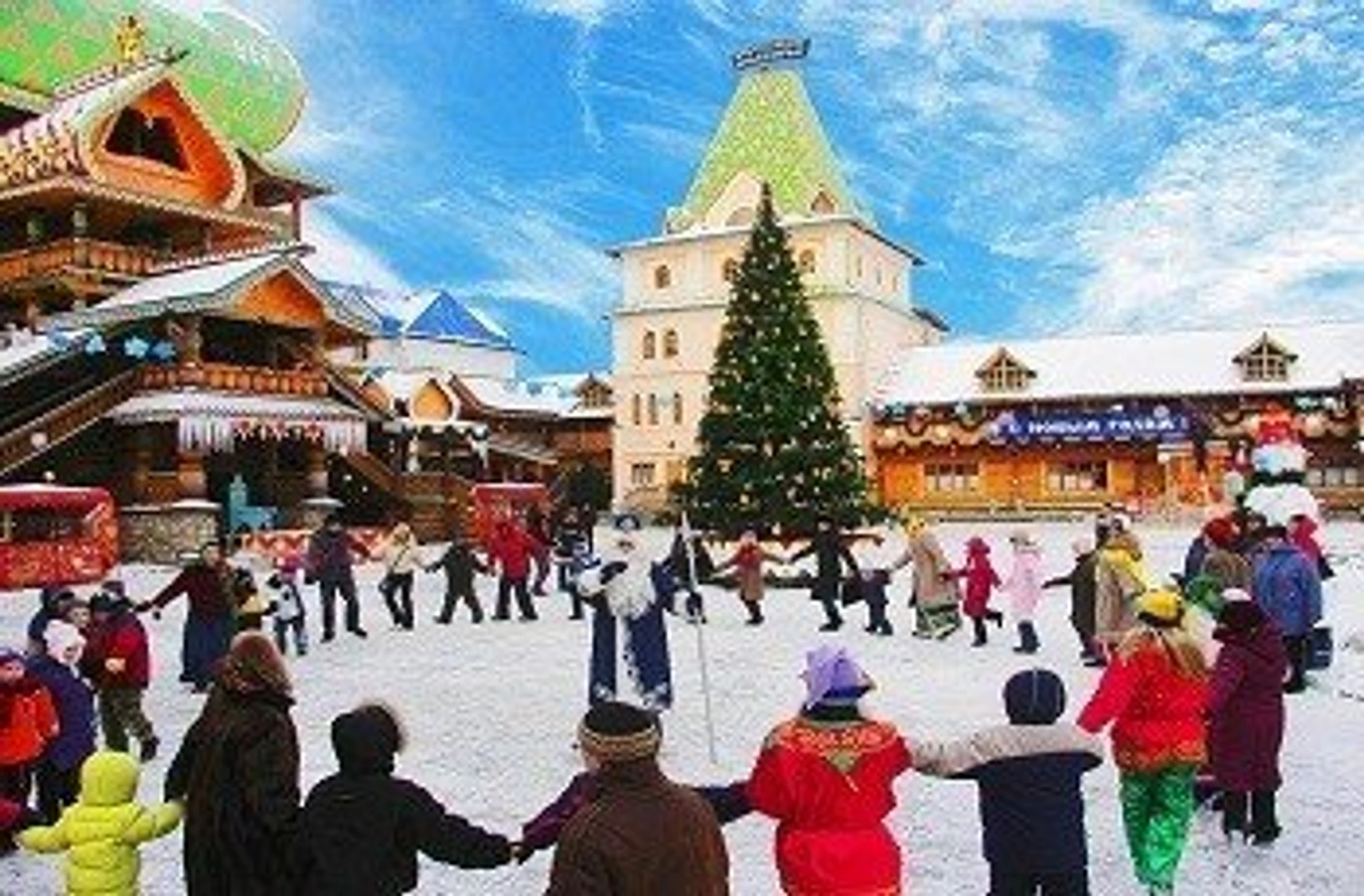 Интерактивная Новогодняя программа "Зима за морозы, а мужик за праздники" в Коломенском