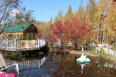 "Русская деревня", культурно-туристический парк, праздники, экскурсии и мастер-классы для детей и родителей, Хабаровский край