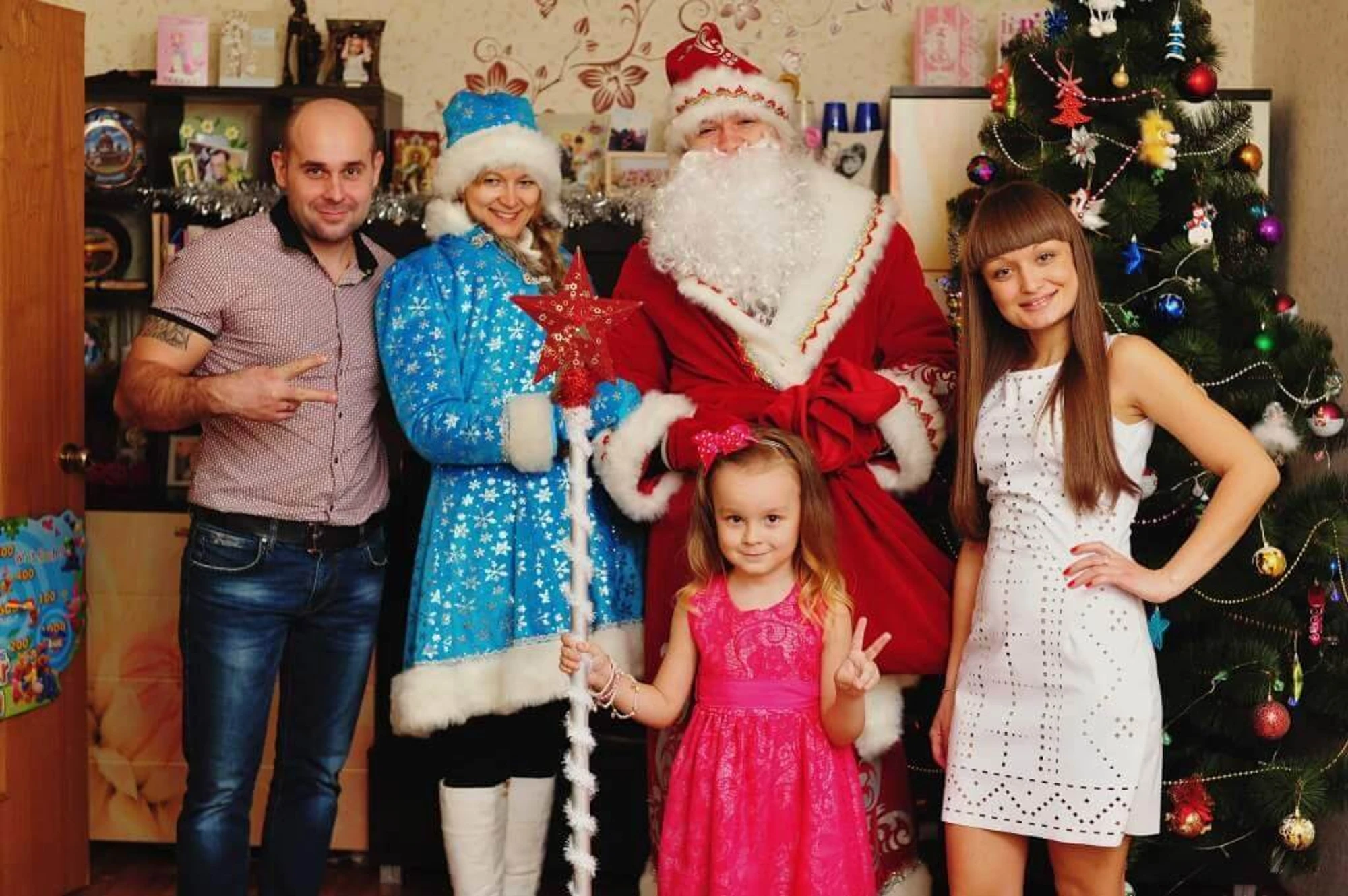 🎅🤶 Поздравление с Дедом Морозом и Снегурочкой на Новый Год 🎄