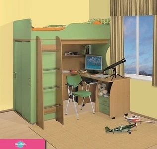 "Сканд-мебель" в МЦ "Бубен", компактная детская мебель в СПб 