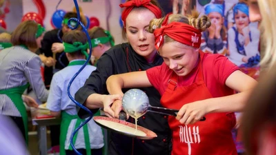 Адское кулинарное шоу Cook & Run  Компания по организации и проведению кулинарных квест-шоу