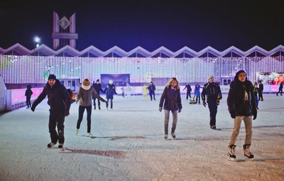 "Лёд", каток в парке "Сокольники"