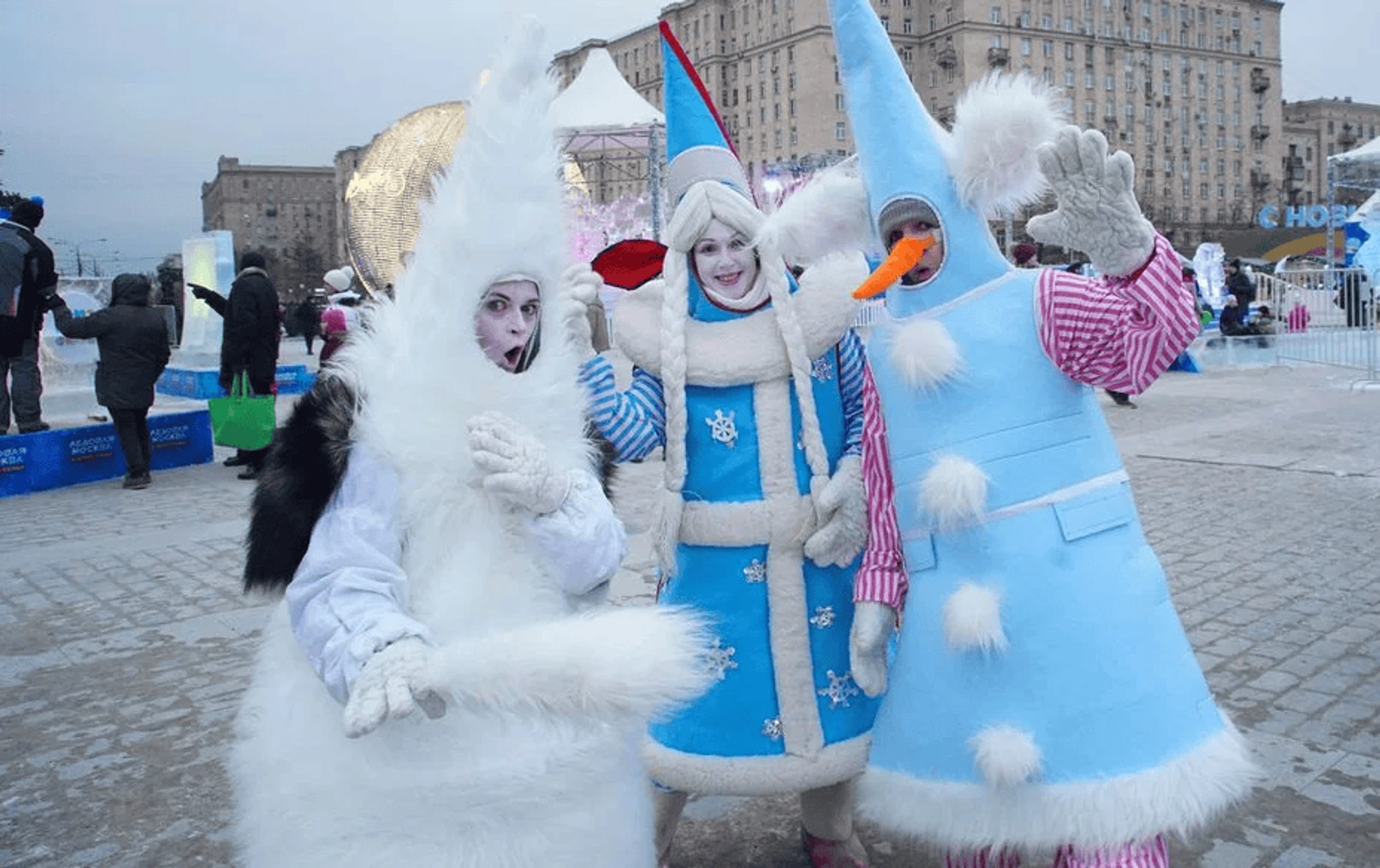 Фестиваль «Ледовая Москва» в Парке Победы