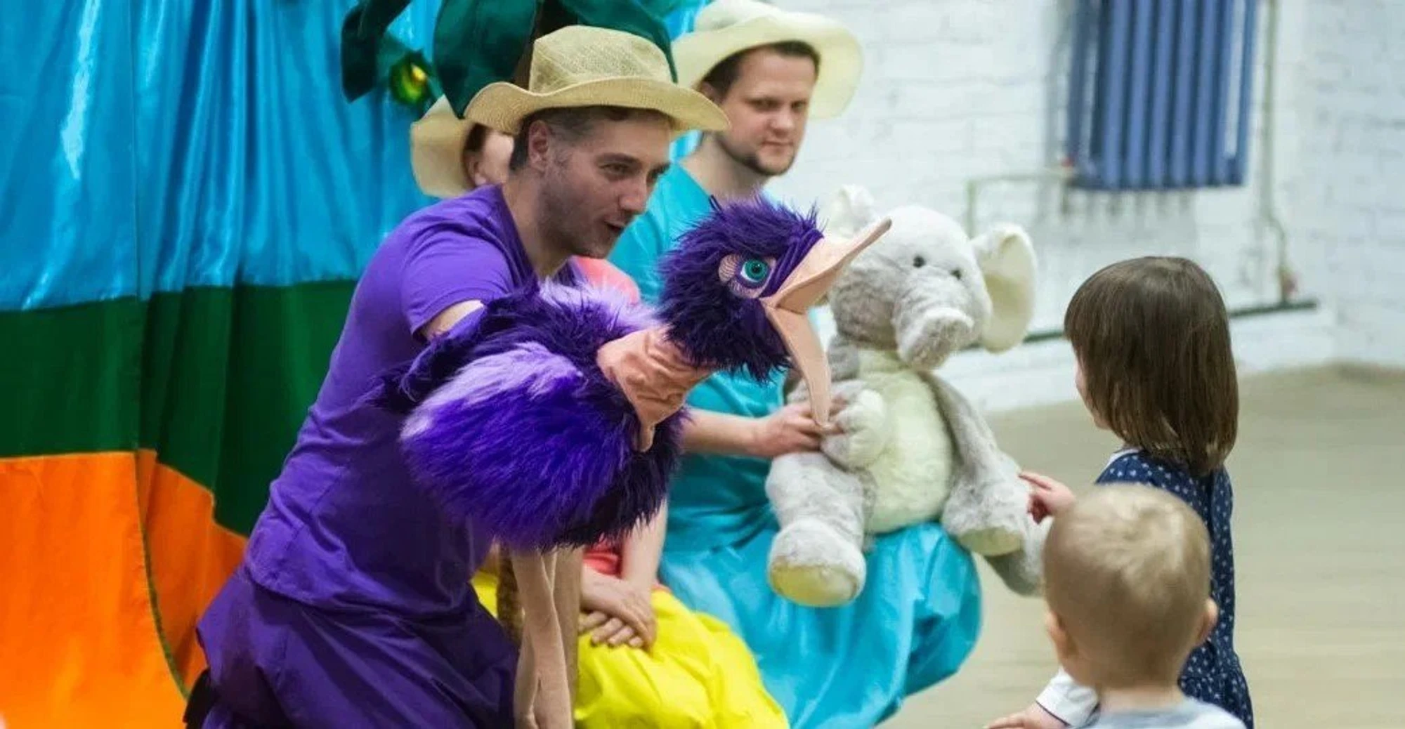 "Как попугай научился дружить" Музыкально-интерактивный спектакль 1+