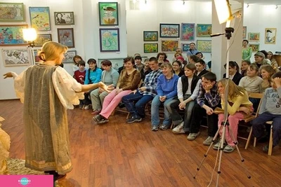 "Взгляд ребенка", детская галерея, художественные студии в Москве