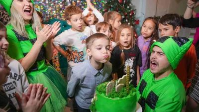 Детский день рождения с квестом в парке развлечений "FUN MARKET"