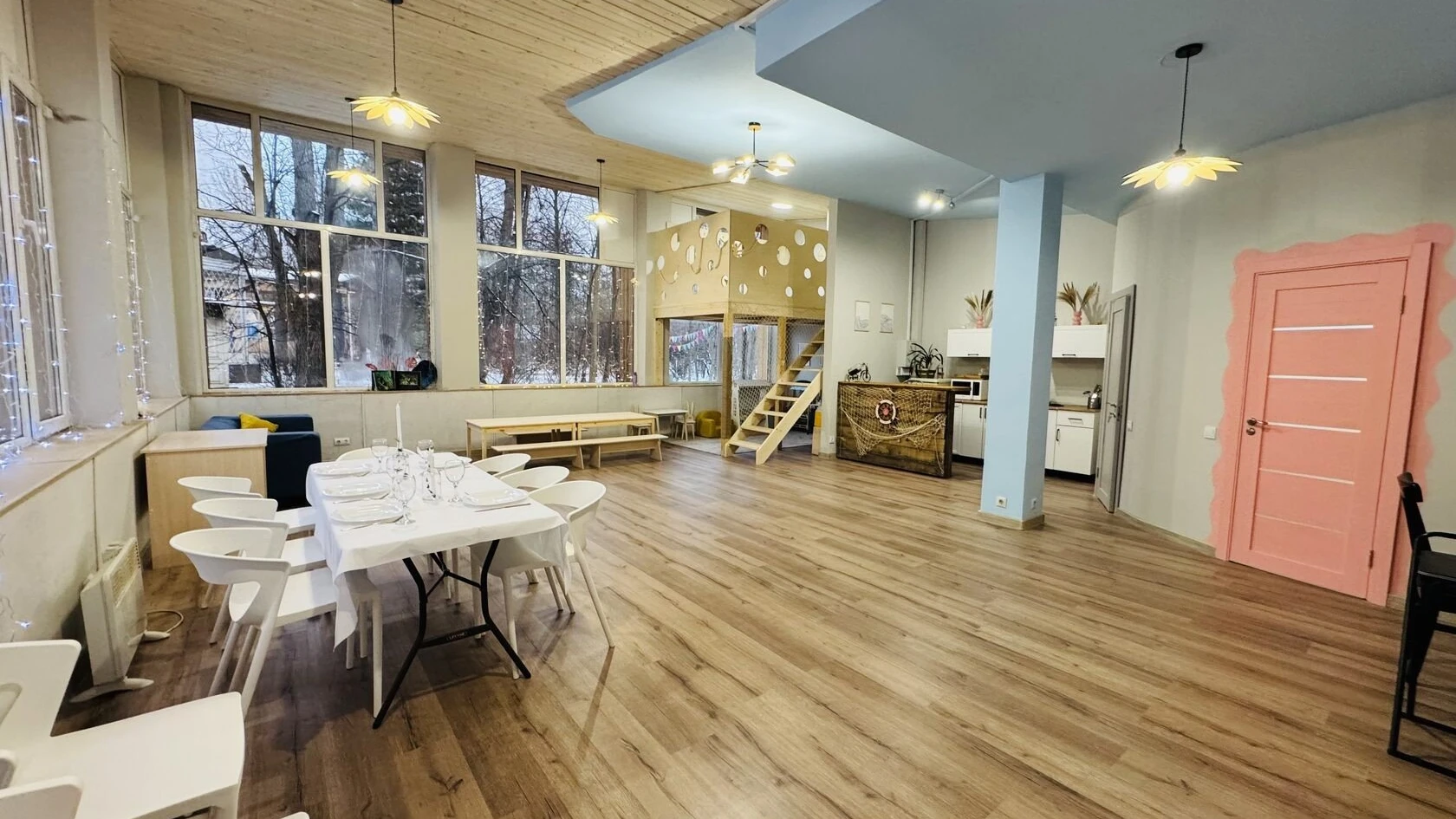 Детский лофт "Baby space", комната "Море" с верандой в парке Сокольники