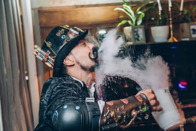 Азотное шоу для вашего праздника от агентства "Ам-праздники"