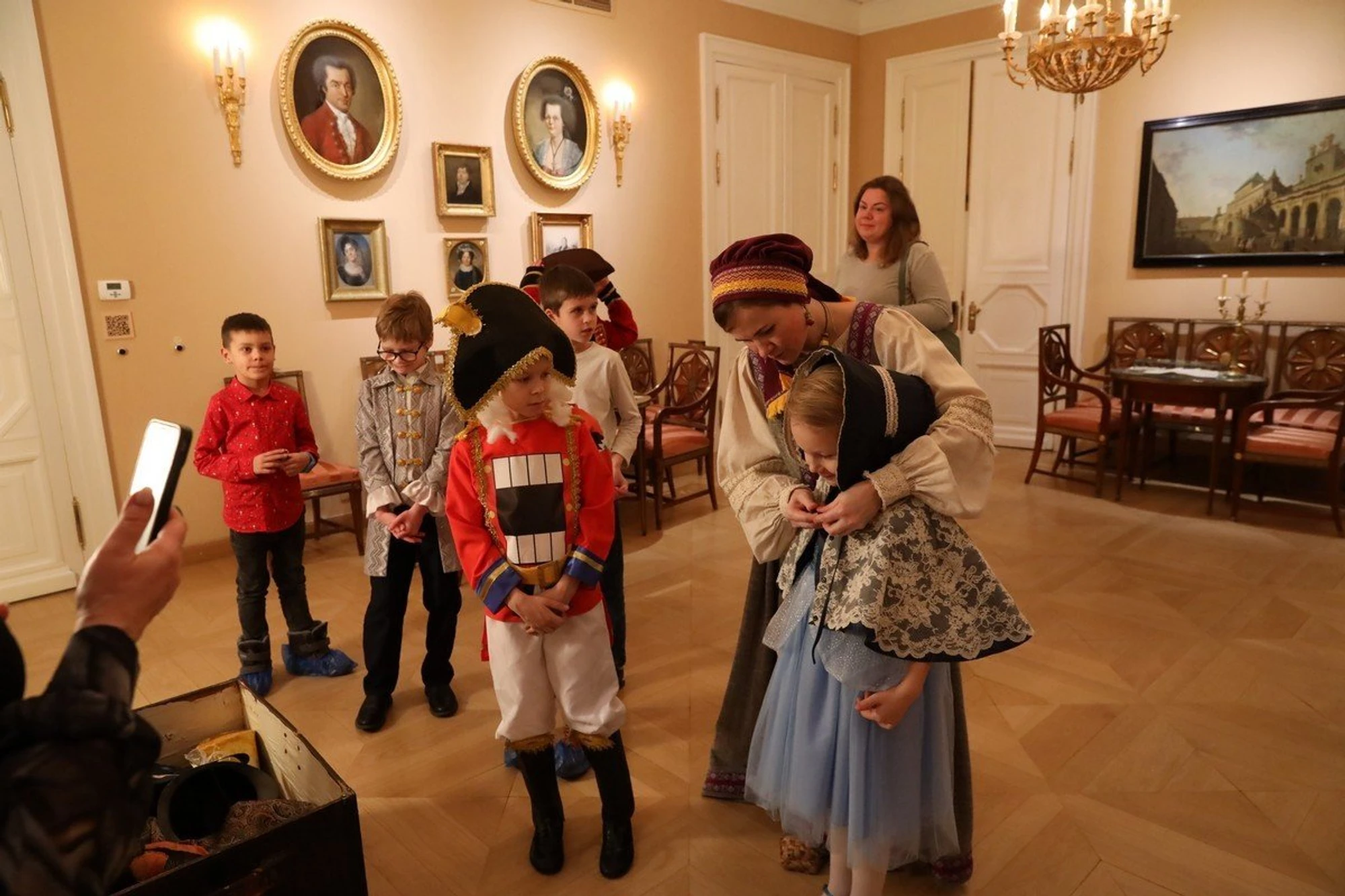 Новогодние хлопоты у Василия Львовича Пушкина