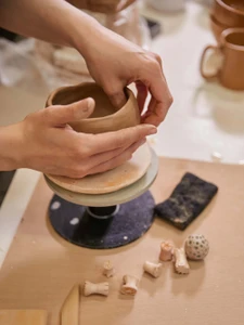 Мастер-класс на день рождения в гончарной мастерской "Кунжут"