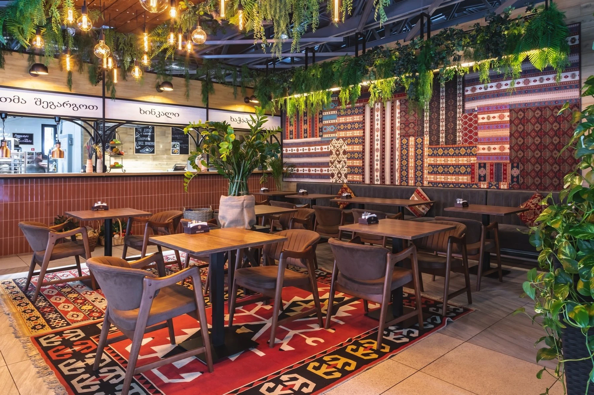 Скидка 20% в день рождения на все меню в ресторане "Green Park Sokolniki"