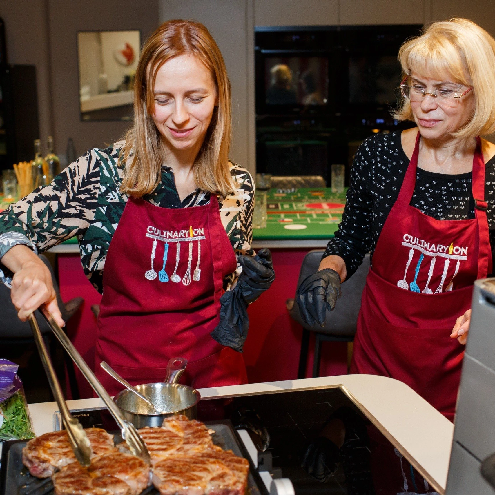 "Жарим стейки", мастер-класс в кулинарной студии "CulinaryOn"
