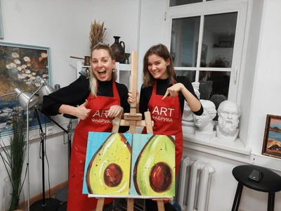 Art-вечеринка в школе искусств «Art фабрика»