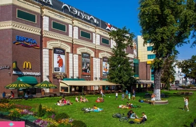 "Европа", торгово-развлекательный центр в Центральном районе, Калининград