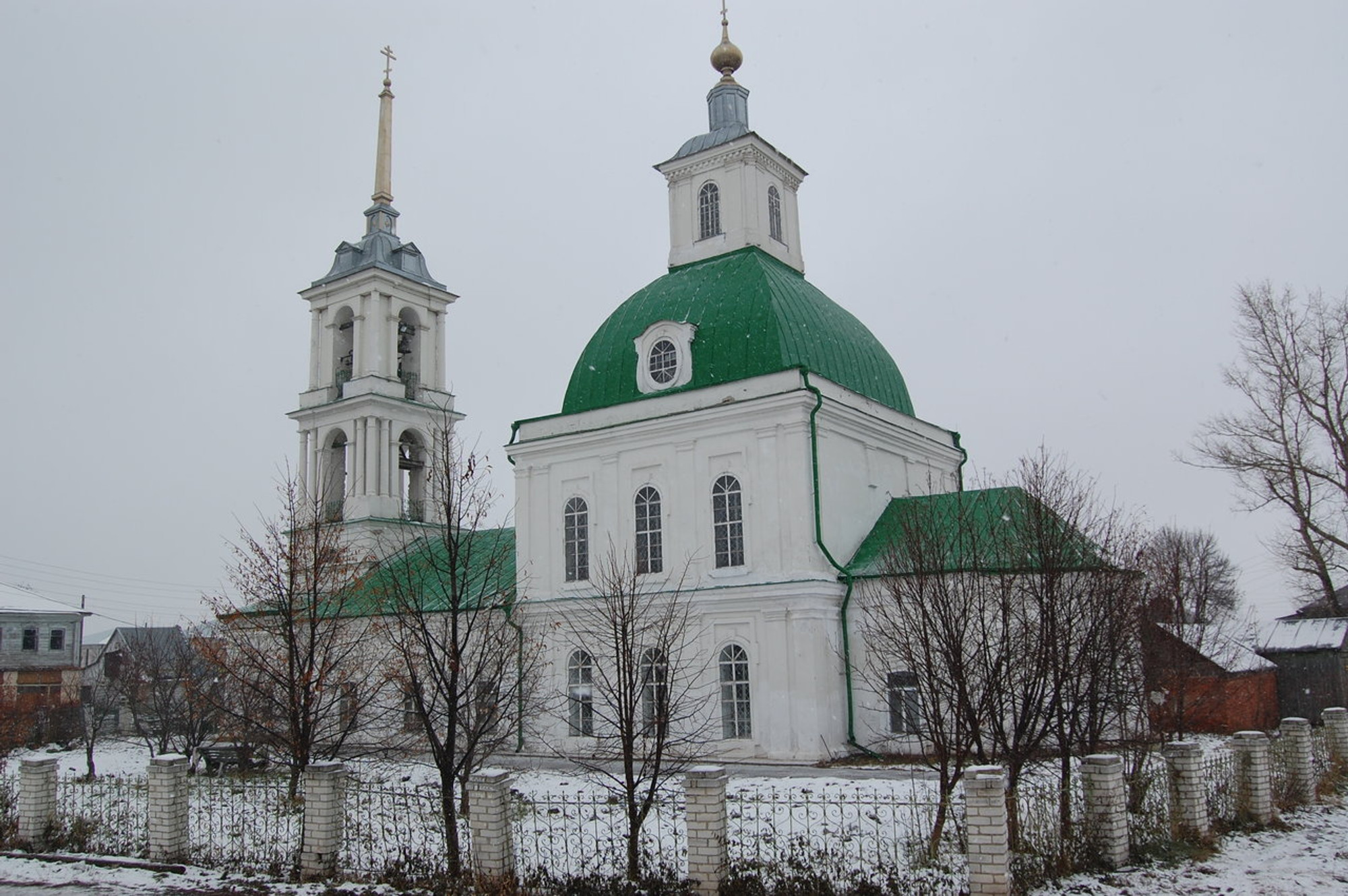 Церковь Троицы Живоначальной в Большом Мурашкино (Православный храм)
