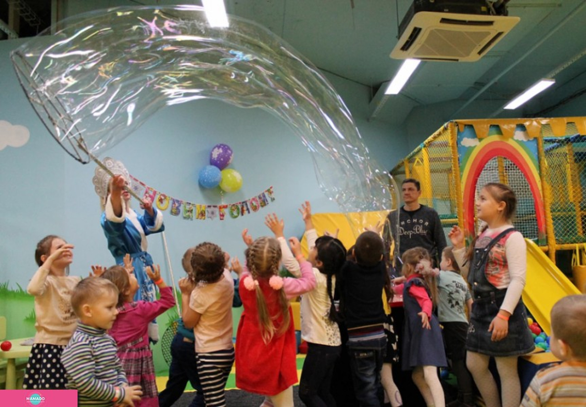 "Сто друзей", детский развлекательный центр на Плотникова, детские праздники, Нижний Новгород 