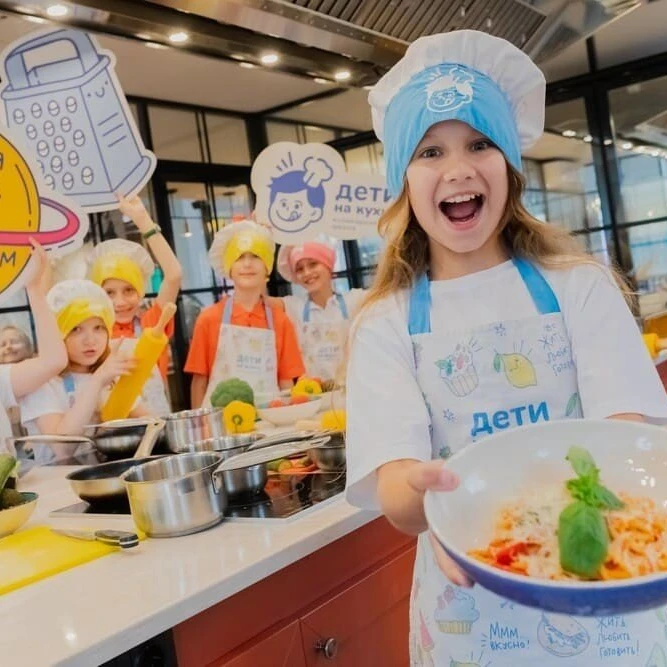 "Дети на кухне", сеть ресторанов и кулинарные школы в "Севкабель Порт"