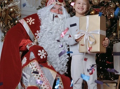 ВСТРЕЧА С ДЕДОМ МОРОЗОМ в Медведково