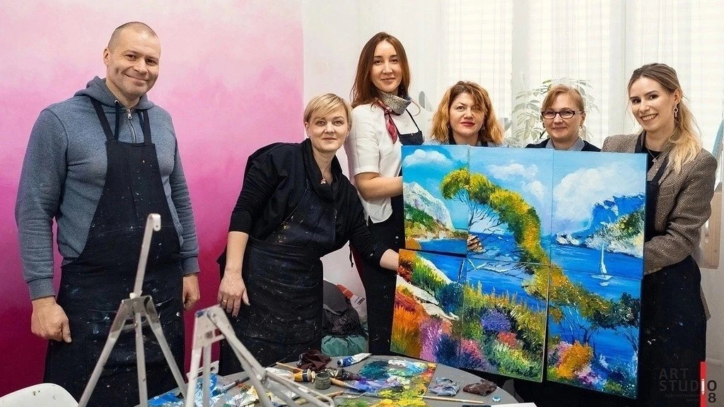 "Art Studio 8", художественная студия для взрослых и детей от 4 лет в Санкт-Петербурге