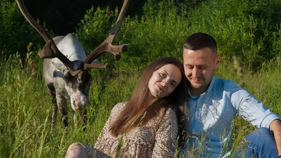 Резиденция Деда Мороза и питомник ездовых оленей "Северное сияние" в 30км от Екатеринбурга