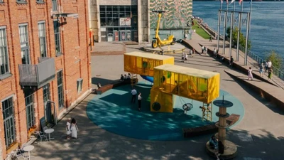 Детские площадки в "Севкабель Порт"