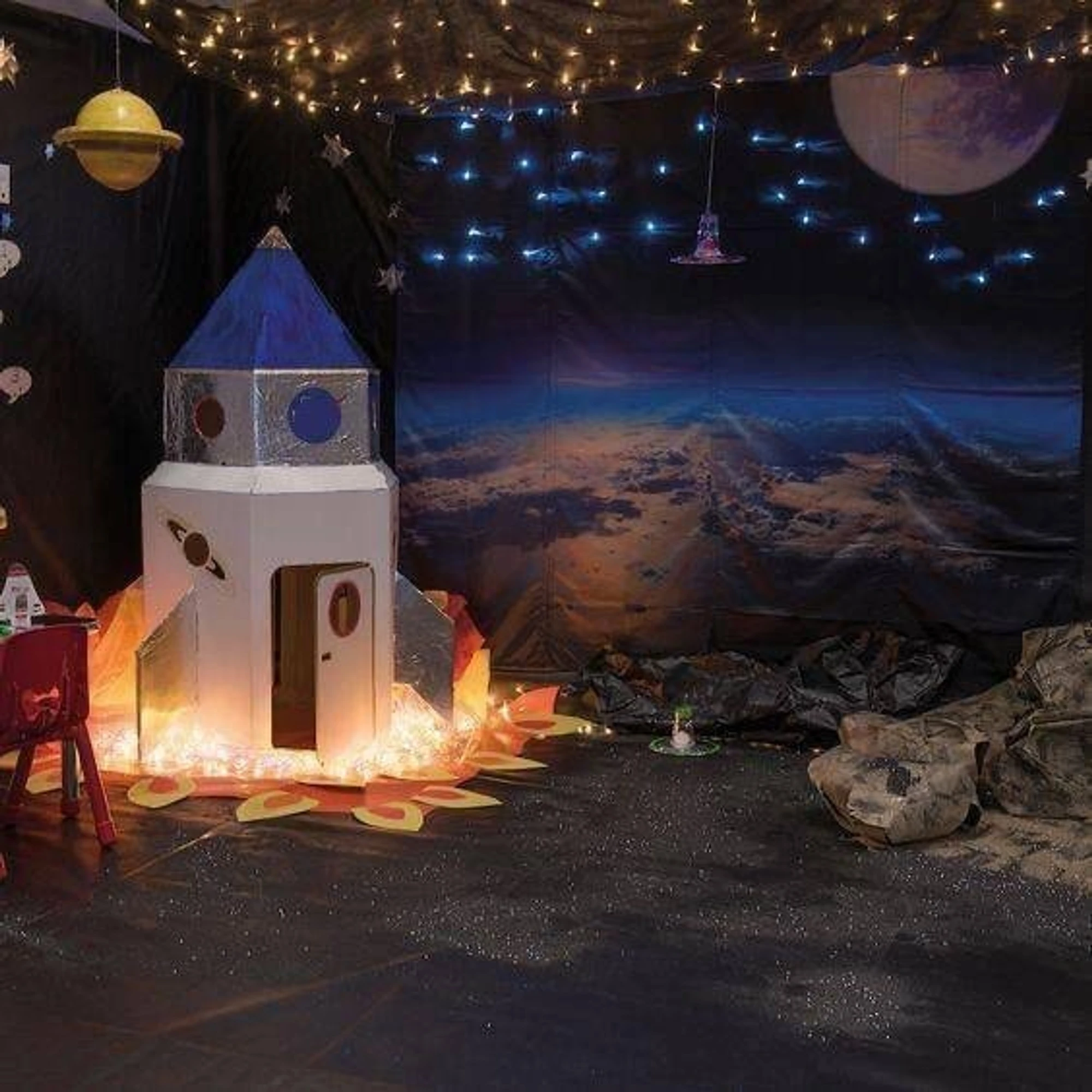 День рождения 6-12 лет "Космический праздник" в эко-клубе "Зеленая школа"