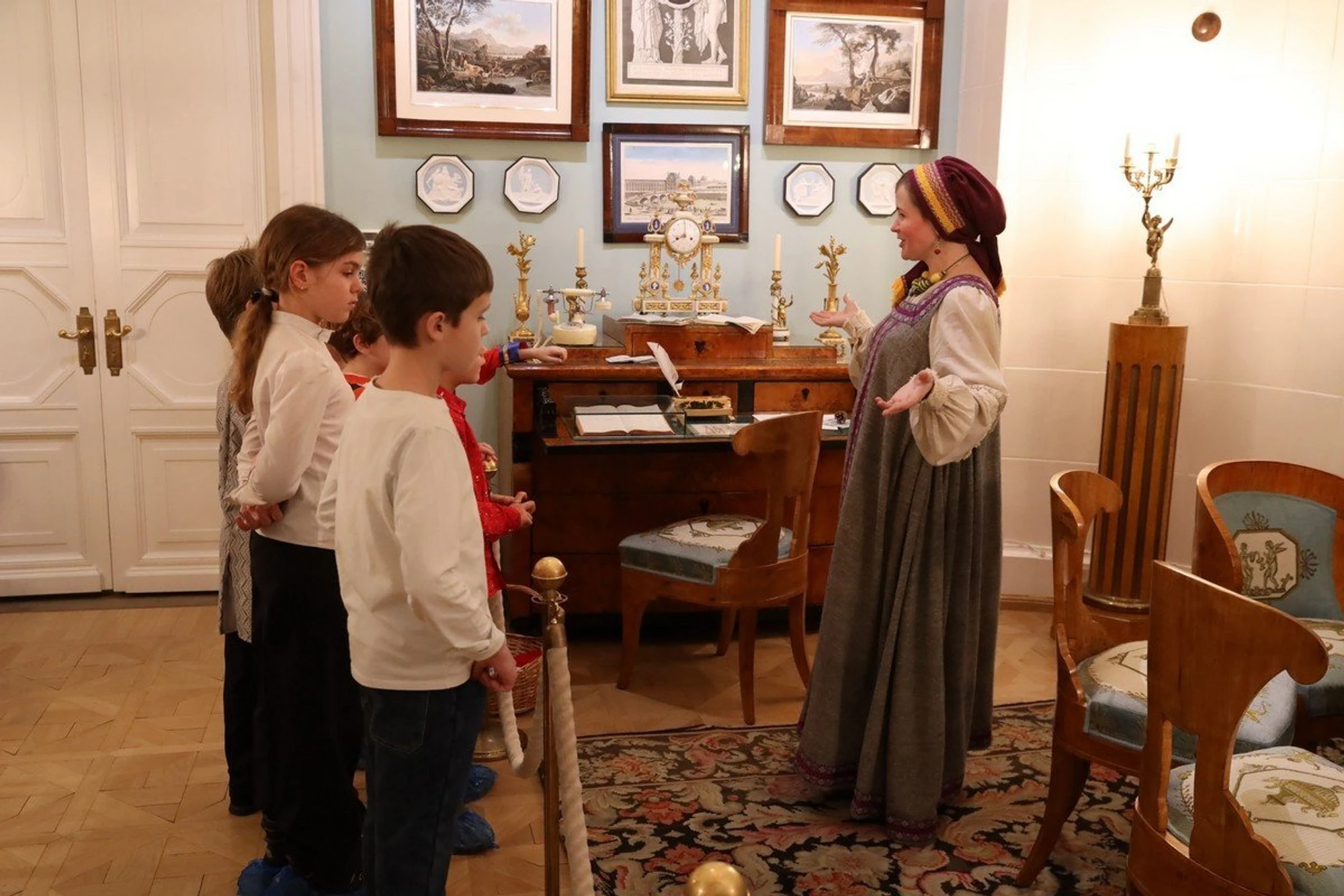 Новогодние хлопоты у Василия Львовича Пушкина