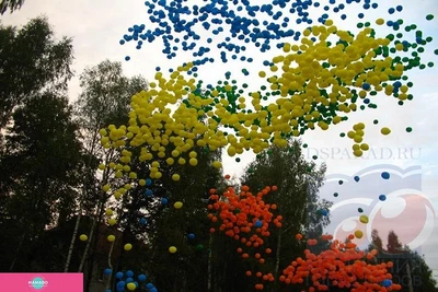 "Парад шаров", праздничное оформление помещений воздушными шарами в Москве 