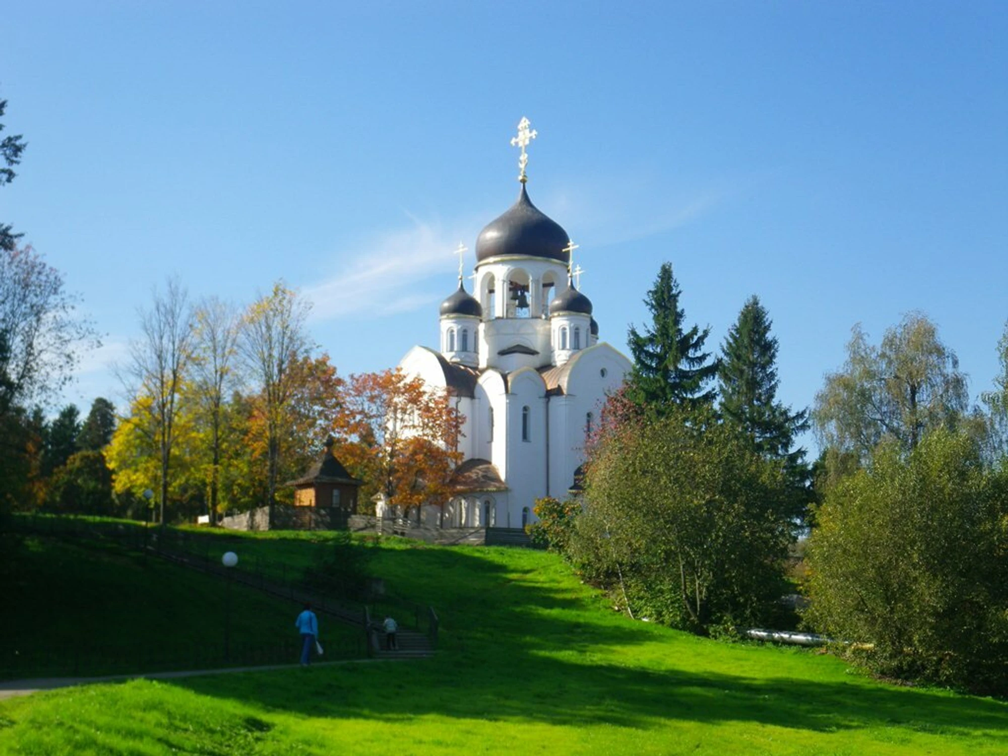 Церковь Воскресения Христова, православный храм в Воскресенском