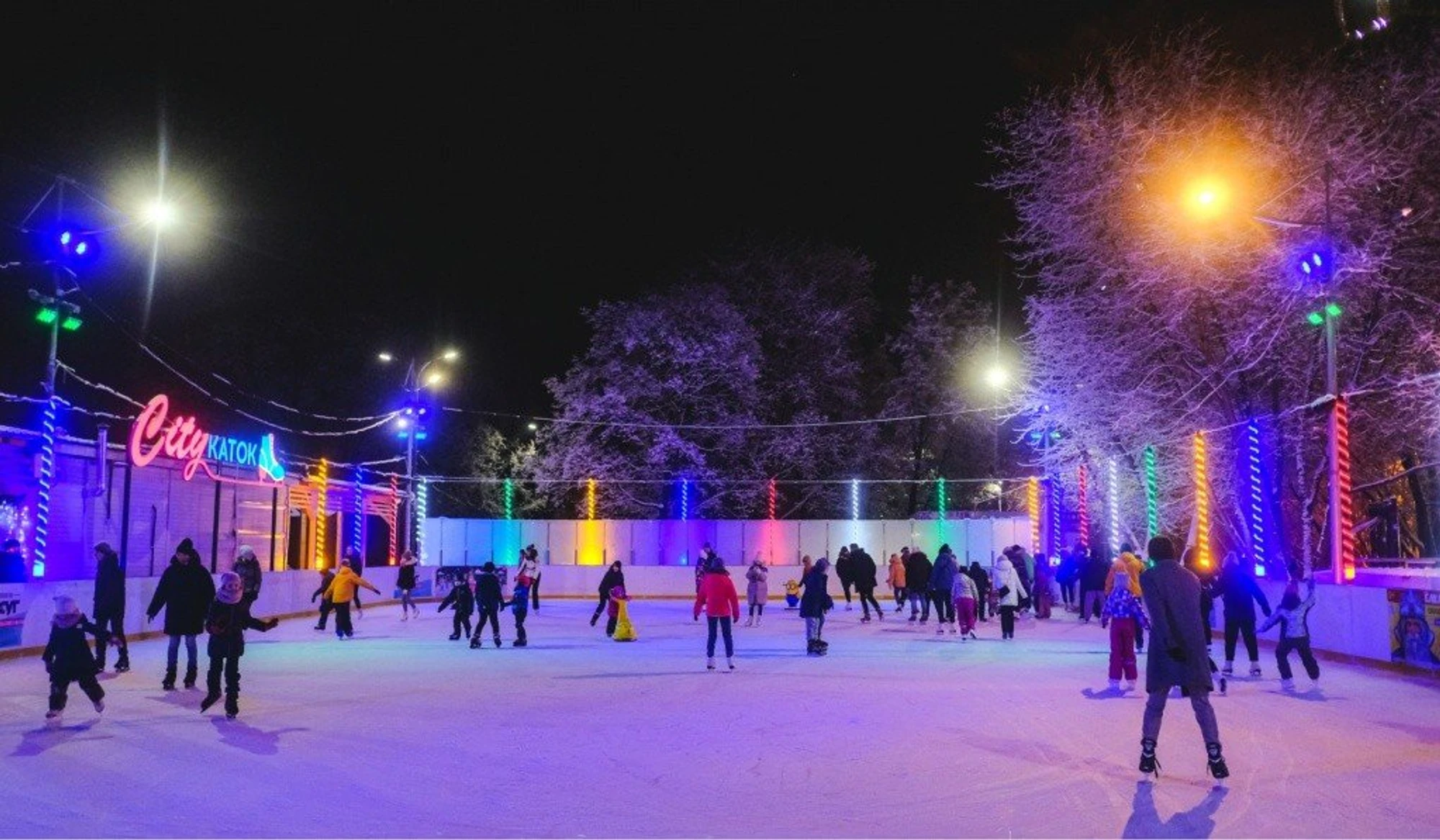 «City-Каток» в парке «Красная Пресня»