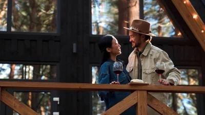 "The Lagom", кемпинг с большими треугольными домами в поселке Лосево