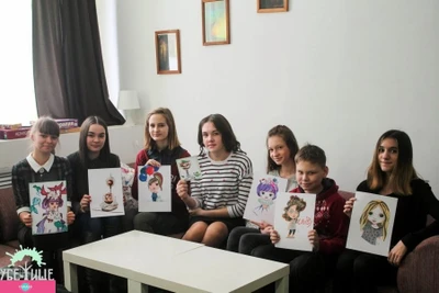Студия рисования Елены Горюновой, рисование для детей и взрослых, СПб 